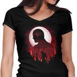 Devil Under the Moon - Women's V-Neck