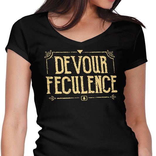 Devour Feculence - Women's V-Neck