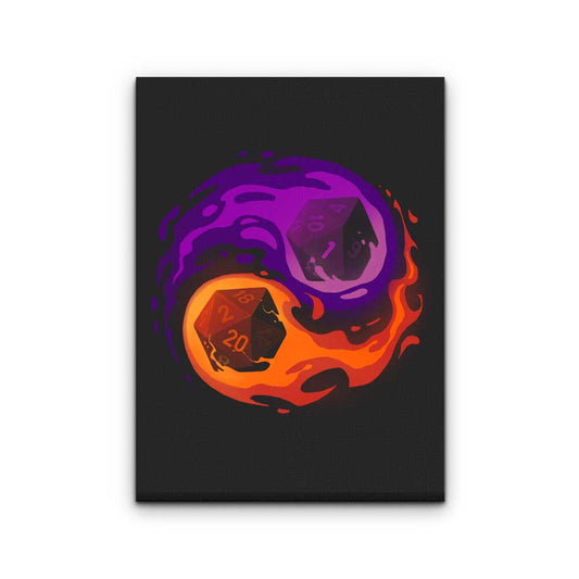 Dice Balance - Canvas Print