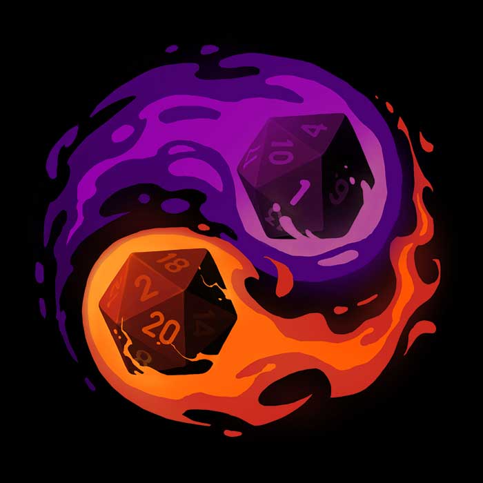 Dice Balance - Fleece Blanket