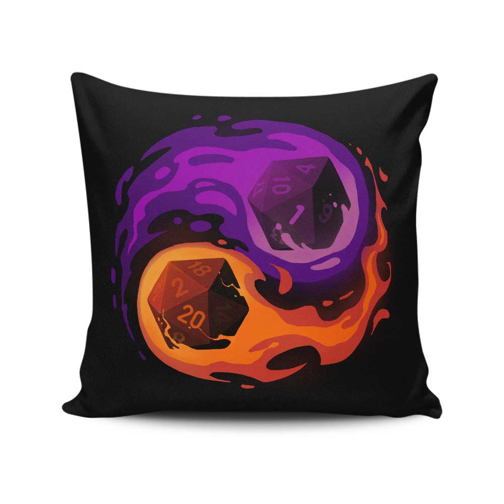 Dice Balance - Throw Pillow