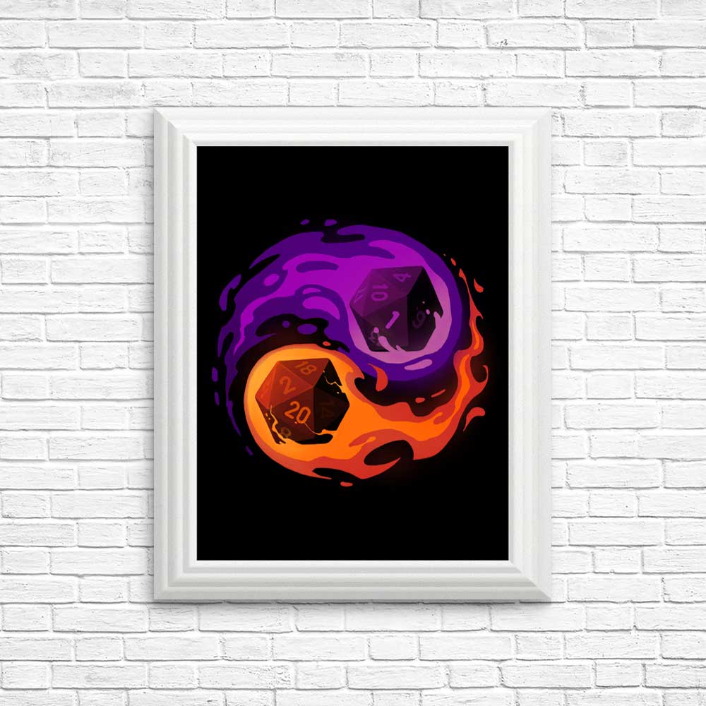 Dice Balance - Posters & Prints