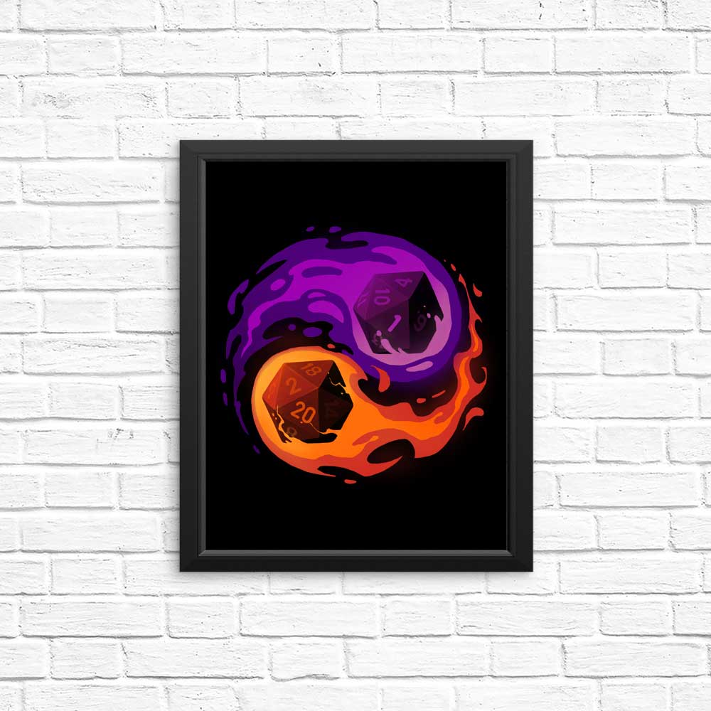 Dice Balance - Posters & Prints