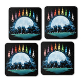 Digital Moon - Coasters