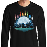 Digital Moon - Long Sleeve T-Shirt