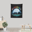 Digital Moon - Wall Tapestry