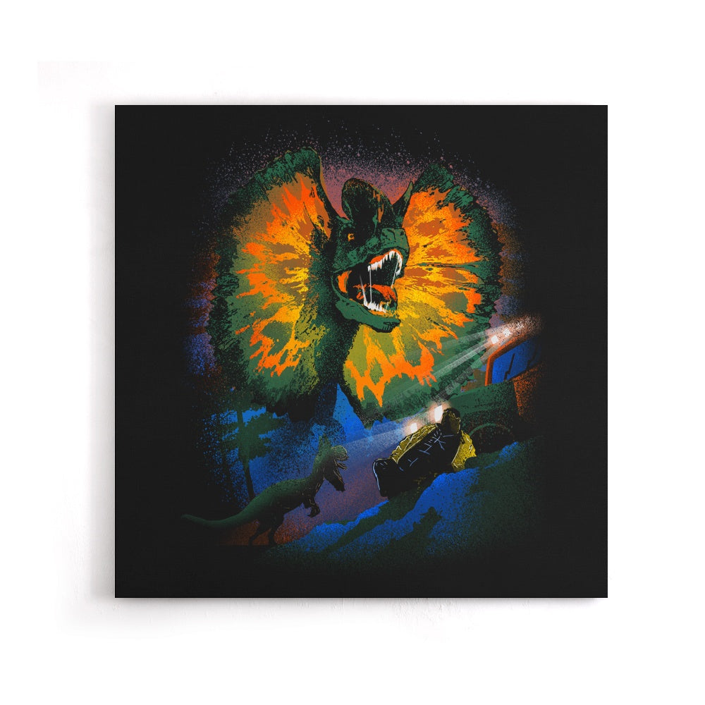 Dilophosaurus - Canvas Print