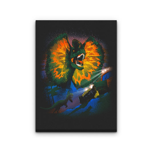 Dilophosaurus - Canvas Print
