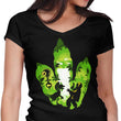 Dilophosaurus Footprint - Women's V-Neck