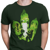 Dilophosaurus Footprint - Men's Apparel