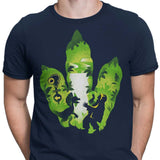 Dilophosaurus Footprint - Men's Apparel