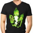 Dilophosaurus Footprint - Men's V-Neck