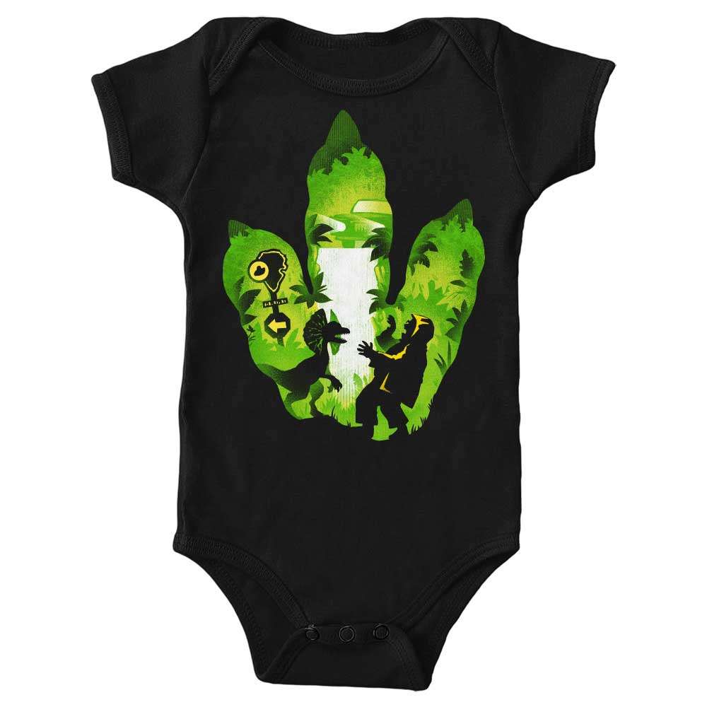 Dilophosaurus Footprint - Youth Apparel