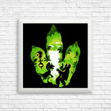 Dilophosaurus Footprint - Posters & Prints