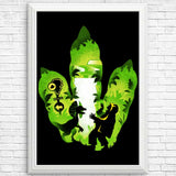 Dilophosaurus Footprint - Posters & Prints