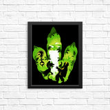 Dilophosaurus Footprint - Posters & Prints
