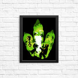 Dilophosaurus Footprint - Posters & Prints