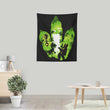 Dilophosaurus Footprint - Wall Tapestry