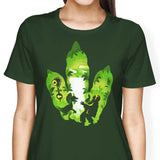 Dilophosaurus Footprint - Women's Apparel