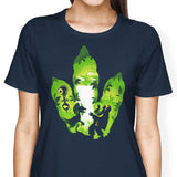 Dilophosaurus Footprint - Women's Apparel