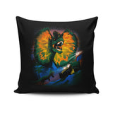 Dilophosaurus - Throw Pillow