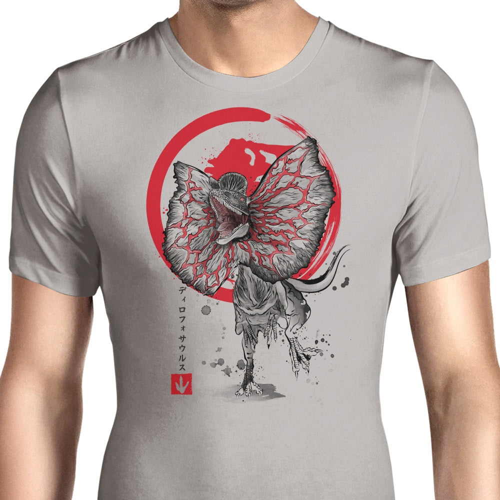 Dilophosaurus Sumi-e - Men's Apparel