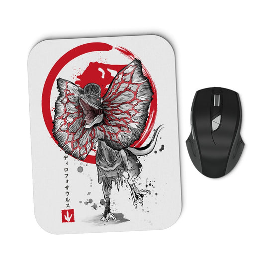 Dilophosaurus Sumi-e - Mousepad