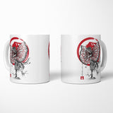 Dilophosaurus Sumi-e - Mug
