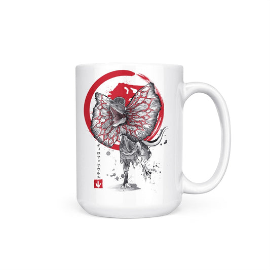 Dilophosaurus Sumi-e - Mug