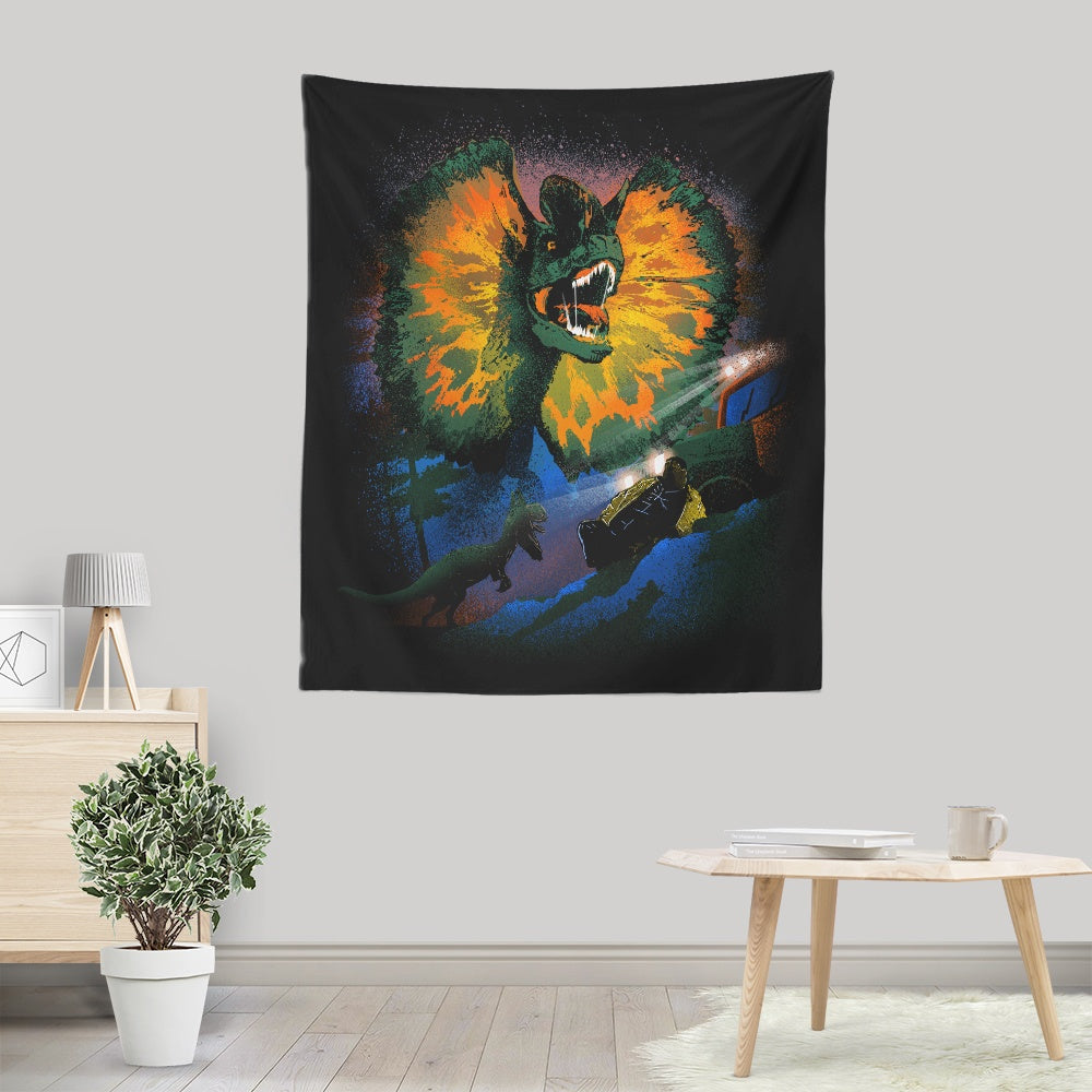 Dilophosaurus - Wall Tapestry