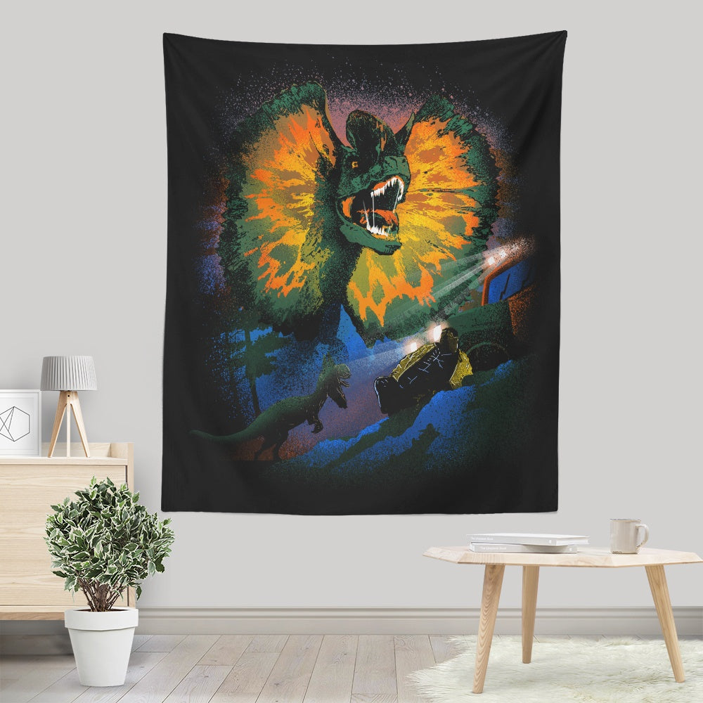 Dilophosaurus - Wall Tapestry