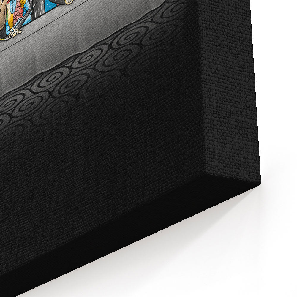 Dinner Before Christmas - Canvas Print