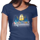 Dinner Before Christmas - Women's V-Neck