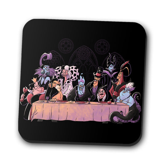 Dinner of Villains - Coasters