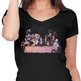 Dinner of Villains - Women's V-Neck
