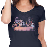 Dinner of Villains - Women's V-Neck