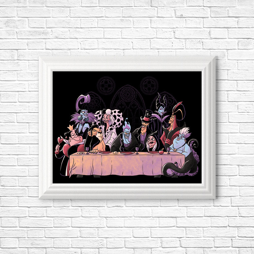 Dinner of Villains - Posters & Prints