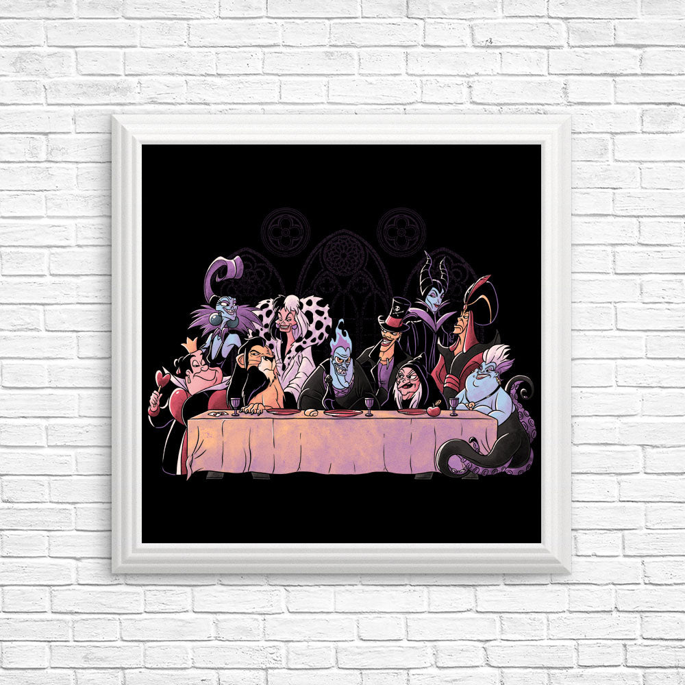 Dinner of Villains - Posters & Prints