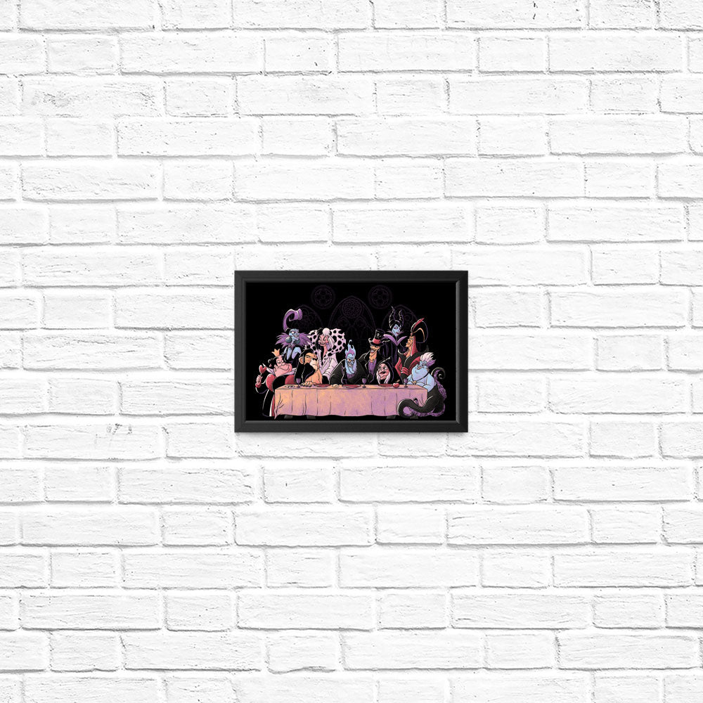 Dinner of Villains - Posters & Prints