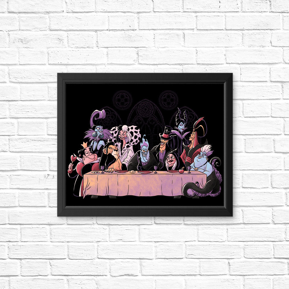 Dinner of Villains - Posters & Prints