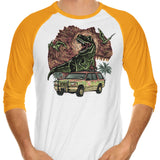 Dino Expedition - 3/4 Sleeve Raglan T-Shirt