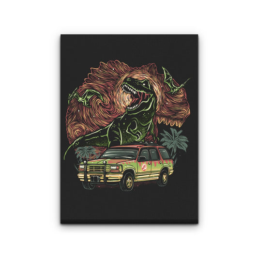 Dino Expedition - Canvas Print