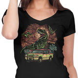 Dino Expedition - Women's V-Neck