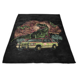 Dino Expedition - Fleece Blanket