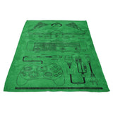 Direct Box (Alt) - Fleece Blanket