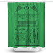 Direct Box (Alt) - Shower Curtain