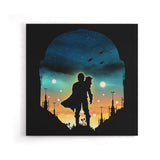 Djarin Sunset - Canvas Print