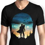 Djarin Sunset - Men's V-Neck