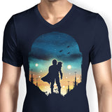 Djarin Sunset - Men's V-Neck