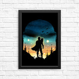 Djarin Sunset - Posters & Prints